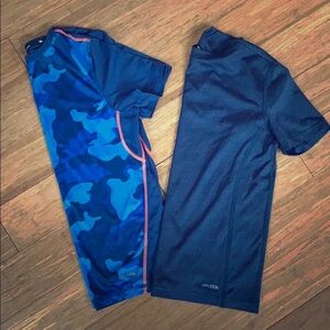 TEKGEAR Dri-Tek Shirts Lot Camo/Solid sz 1…